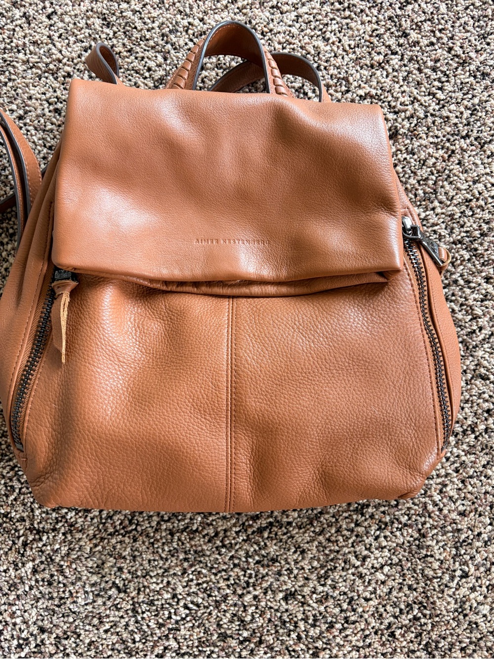 Aimee Kestenberg Leather Bali Backpack - Chestnut
